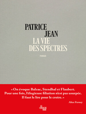 cover image of La vie des spectres--rentrée littéraire 2024--prix Maison Rouge 2024